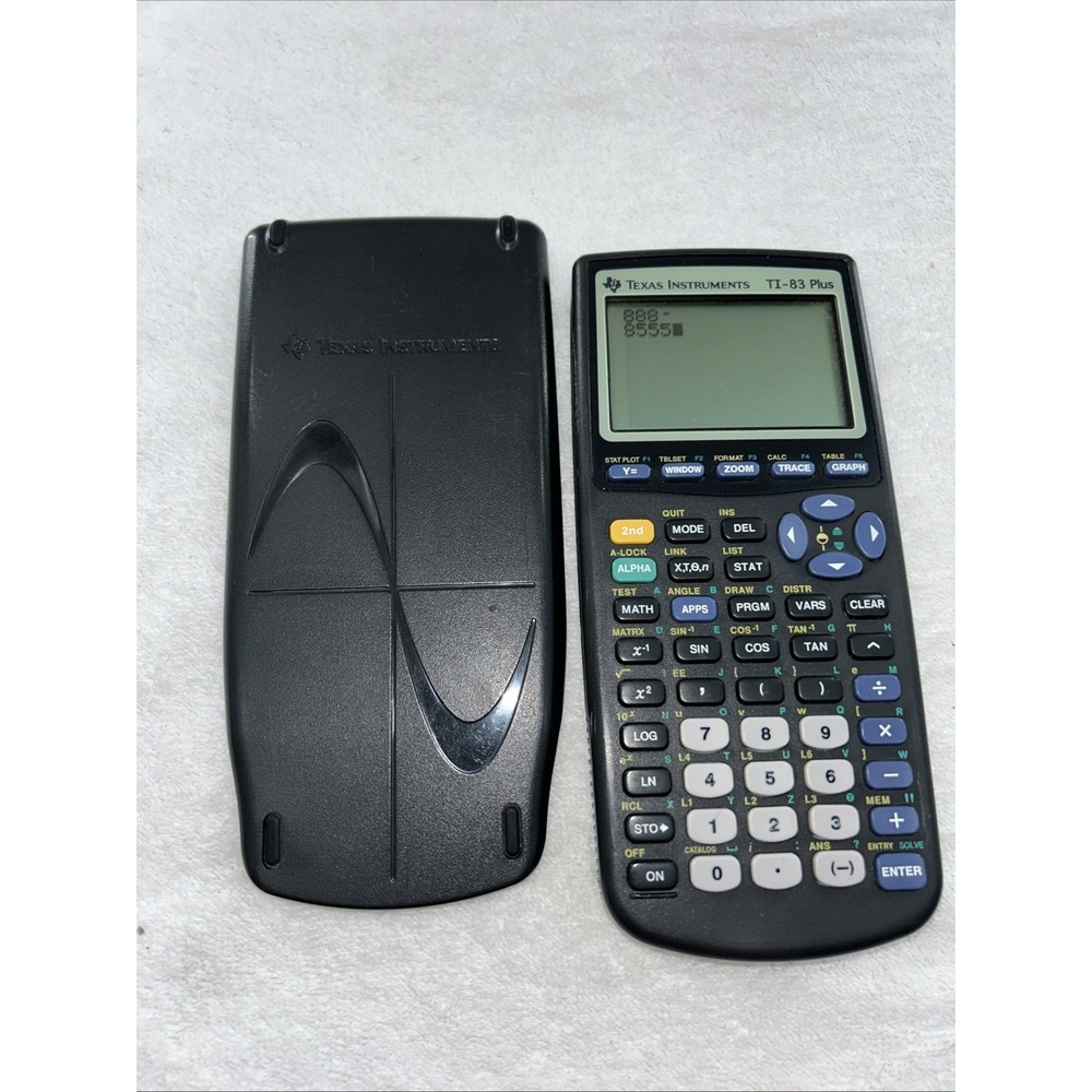 Texas Instruments TI 83 Plus Graphing Calculator *TESTED*